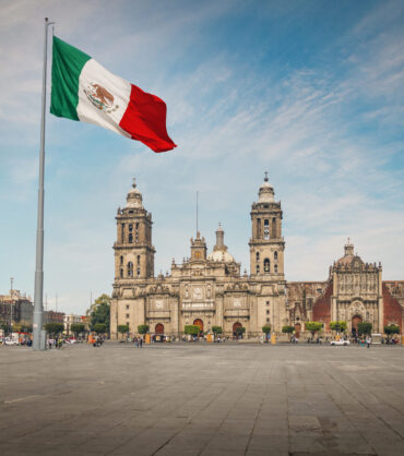 Zocalo Square and Mexico City Cathedral - Mexico City, Mexico